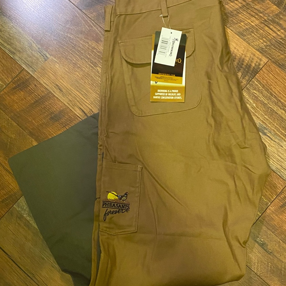 Browning Men’s Pheasants Forever Upland Brush Pants 42x30